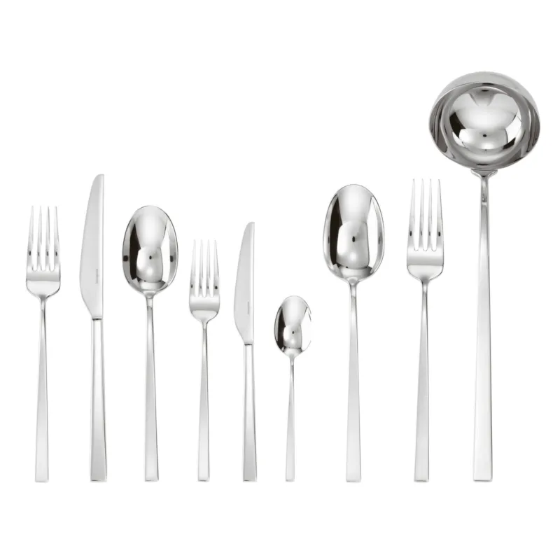 Linea Q Servizio tavola 75 posate, Manico Cavo Orfèvre Promo Stagionale