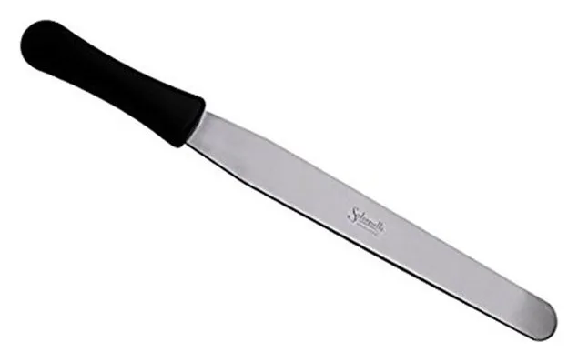 Promozione Esclusiva Spatola cucina Salvinelli SPCU15 flessibile da cuoco Acciaio e Nero