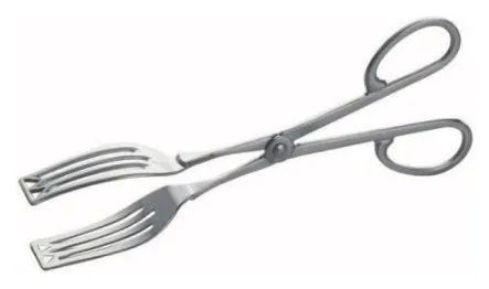 Pinza cucina Piazza Effepi 0202001 a forbice per dolci Cromo Promo Stagionale
