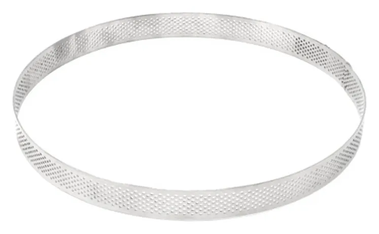 Stampo Pavoni Italia XF2120 fascia cerchio forata Acciaio inox Soddisfatti O Rimborsati