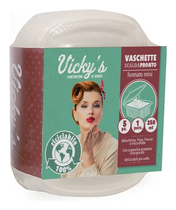 Set vaschette monouso Virinnova 3212000 SCALDAPRONTO Quantità Limitata