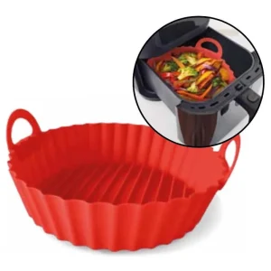 Affare Stampo Guardini 69122MAIR AIR FRYER con manici Rosso
