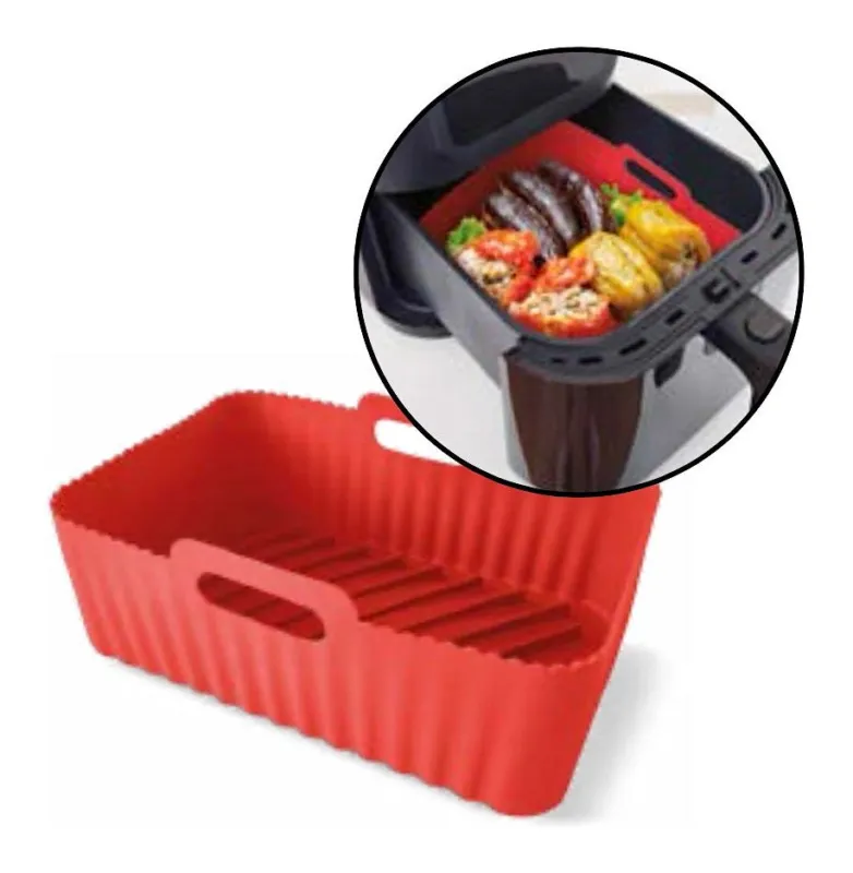 Stampo Guardini 69320MAIR AIR FRYER con manici Rosso Sconto