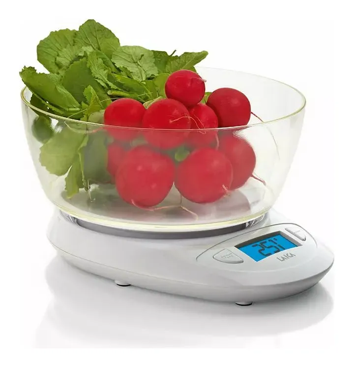 Reso Gratuito Bilancia cucina Laica KS1019 Bianco