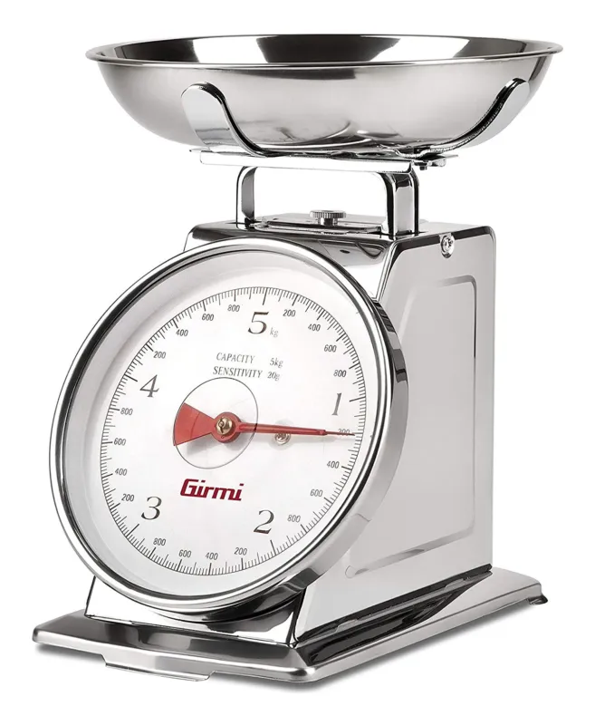 Solo Oggi Bilancia cucina Girmi PS9000 Inox