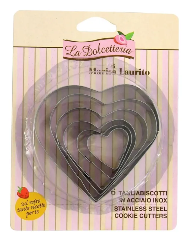 Formine biscotti Gp & Me 5036 LA DOLCETTERIA DI MARISA LAURITO Cuore m Spedito Oggi