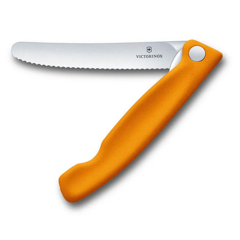 Prezzo Scontato Coltello pieghevole seghettato arancione - Victorinox Swissclassic
