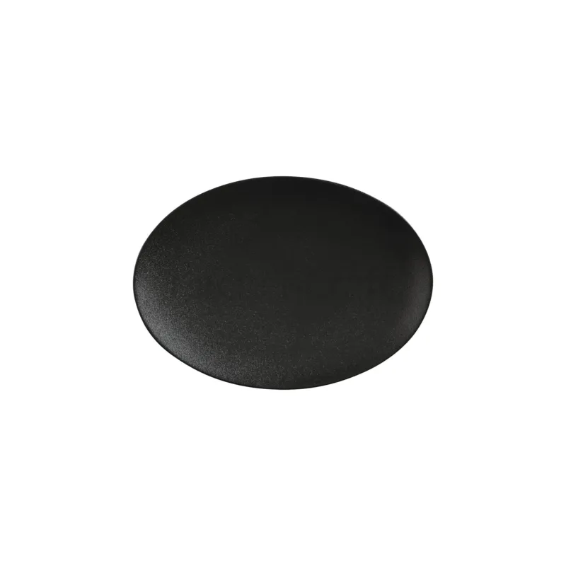 Maxwell & Williams - Caviar Piatto Ovale Nero 25x16 cm AX0204 Quantità Limitata
