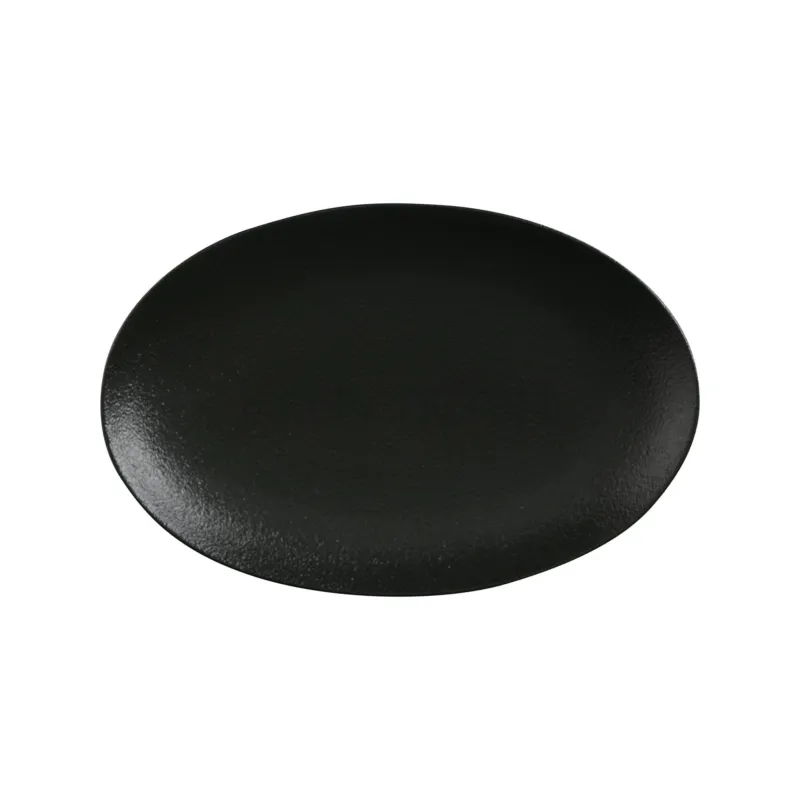 Maxwell & Williams - Caviar Piatto Ovale Nero 30x22 cm AX0205 Occasione Imperdibile