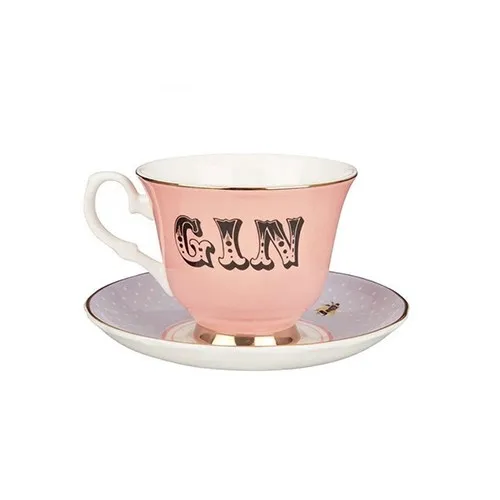 Yvonne Ellen - Tazza Thè con piattino Pastel Gin A22004003 Economico