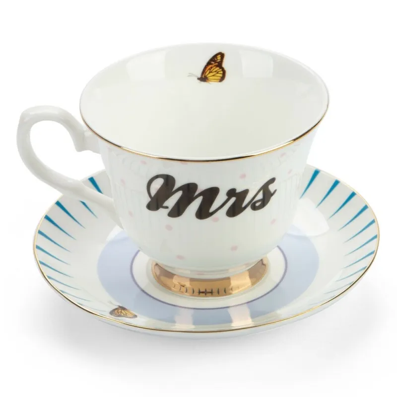 Compra Online Yvonne Ellen - Tazza Thè con piattino Mrs A22004009