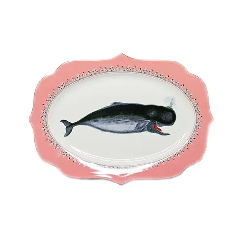 Yvonne Ellen - Piatto Ovale Whale of a Time A22001011 Economico