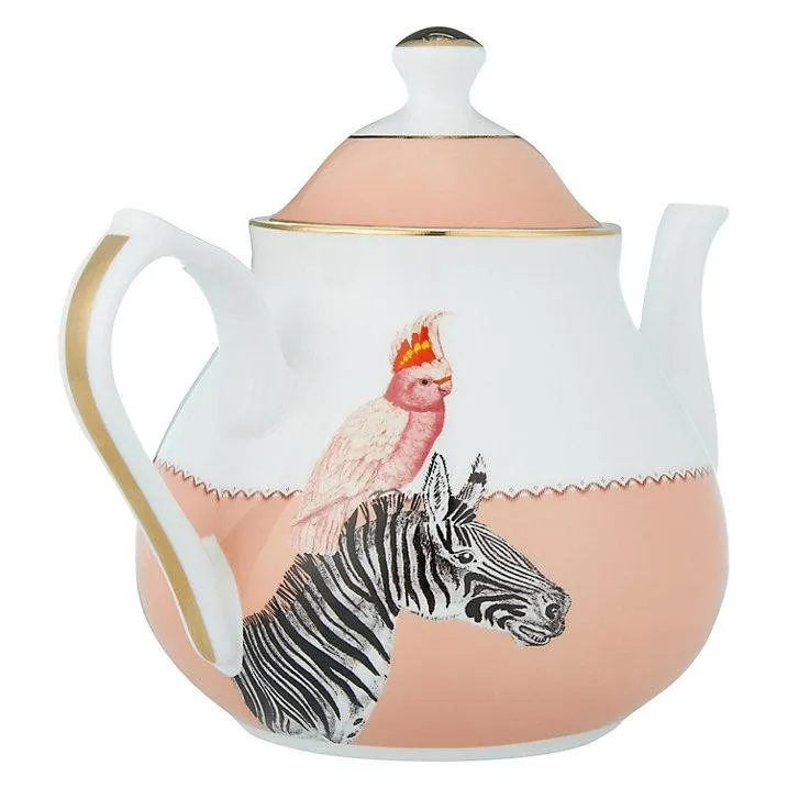 Di Tendenza Yvonne Ellen - Teiera Zebra e Cockatoo A22005001