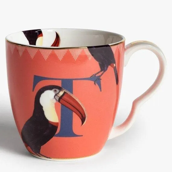 Yvonne Ellen - Alphabet Mug Toucan A22002023 Spedito Oggi