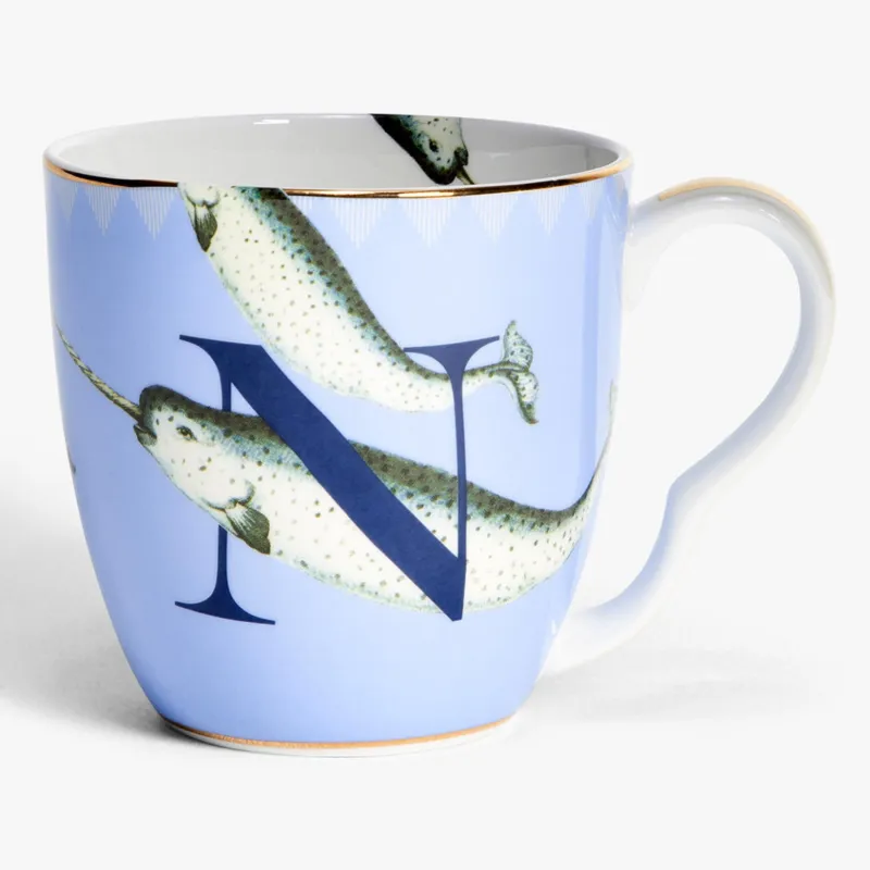 A Buon Prezzo Yvonne Ellen - Alphabet Mug Narwhal A22002017