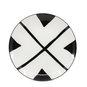 Christopher Vine - Piatto Grande Sierra Cross Nero CV50141 Scelto Dai Clienti