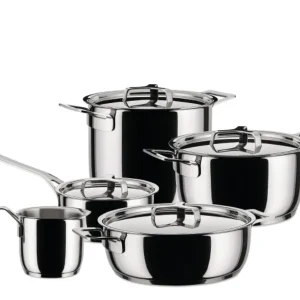Acquista Ora Alessi - Batteria di pentole Pots&Pans 9 Pezzi AJM100S9