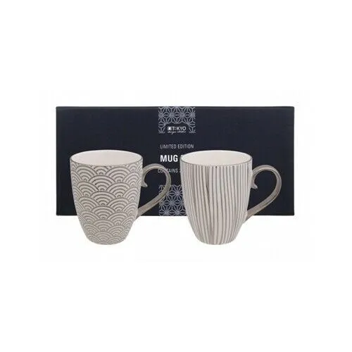 Tokyo Design Studio - Set 2 Mug Limited Nippon Platinum 15956 Sconto