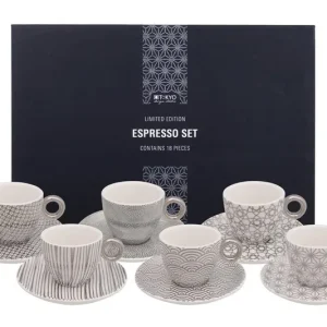 Tokyo Design Studio - Set Espresso 18 Pezzi Limited Nippon Platinum 15963 A Buon Prezzo