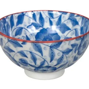 Tokyo Design Studio - Ciotola per Riso Botanique Dark Blue 14109 Offerta Lampo