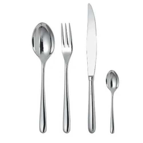 Più Venduto Alessi - Servizio di posate 24 pezzi Caccia (Coltello Monoblocco) LCD01S24M
