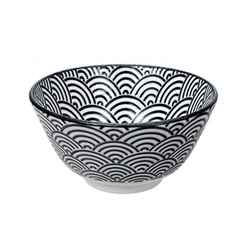 Tokyo Design Studio - Ciotola Nippon Black Wave 8051 Bestseller