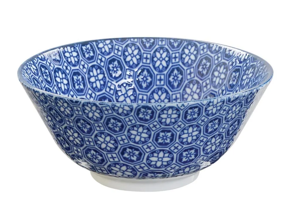 Affare Tokyo Design Studio - Ciotola Tayo Nippon Blu Flower 8320