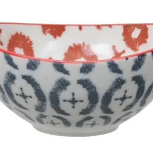 Tokyo Design Studio - Ciotola Kasuri Blu/Rosso 14087 Ordina Subito