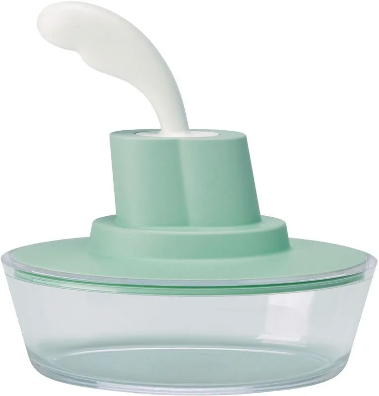 Alessi - Contenitore con spatola Mint Shake Ship Shape ASG13 MS Prezzo Conveniente