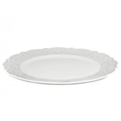 Alessi - Piatto da portata Bianco Dressed MW01/21 Economico