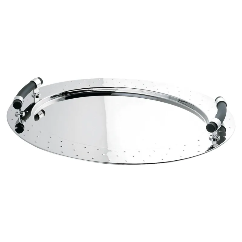 Direttamente Dal Produttore Alessi - Vassoio ovale con manici Acciaio MG09