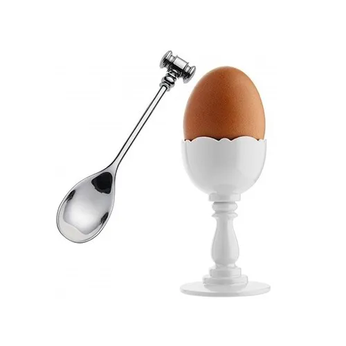 Offerta Lampo Alessi - Portauovo Bianco Dressed MW14SET W