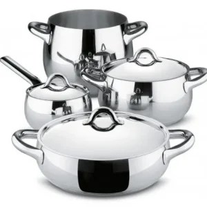 Prezzo Conveniente Alessi - Batteria di pentole Mami SG100S7