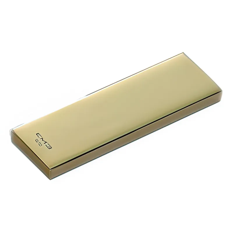 Affare Poggia Posate supporto per set SUSHI in acciaio 18.10 dimensioni 75x25 h 10 mm accoglie 2 posate finitura ORO TIN GOLD Eme Posaterie
