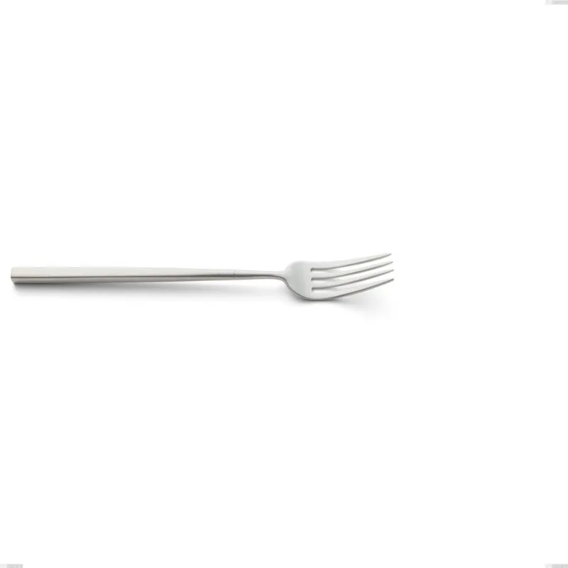Forchetta tavola Kyoto Sabbiato, Acciaio inox (Aisi 304) inox sabbiato, lunghezza 218 mm Eme Posaterie Spedizione Espresso