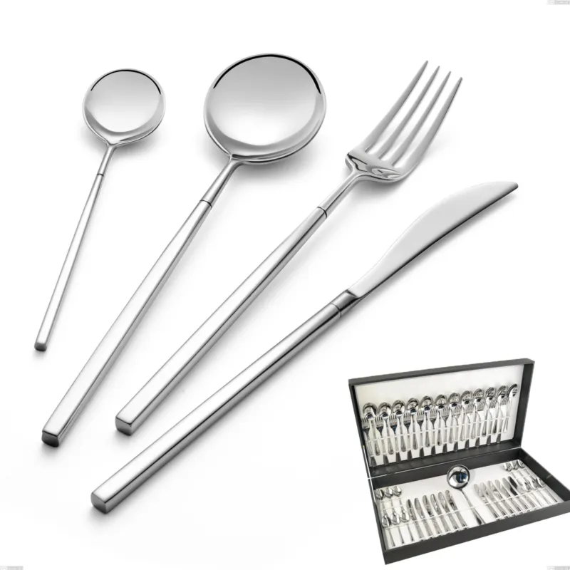 Scelto Dai Clienti Astuccio 49 pezzi kyoto, Acciaio inox (Aisi 304) inox lucido Eme Posaterie