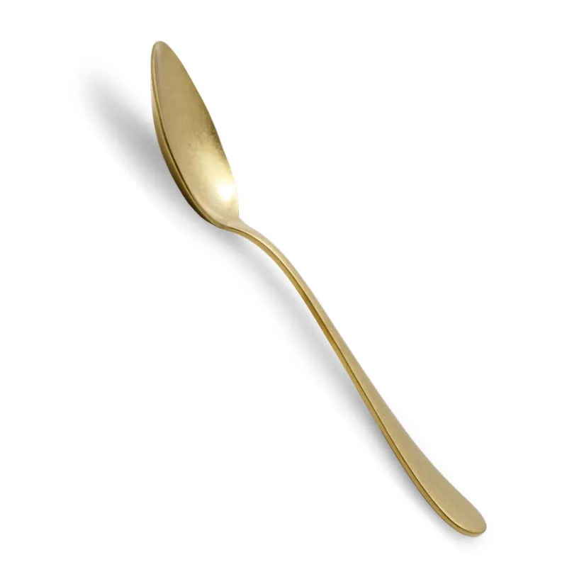 A Buon Prezzo Cucchiaio da Tavola/Minestra Modello Serena confezione 6 pezzi IN PVD ORO Antico acciaio inox 18.10 AISI304 2.5 mm in Confezione di cartone Rivadossi