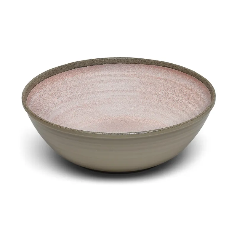 insalatiera in Melamina Centro tavola Renna Rosa Grande Ø 31xh8 cm certificato per l‘uso alimentare colore Rosa Touch-Mel Prezzo Scontato
