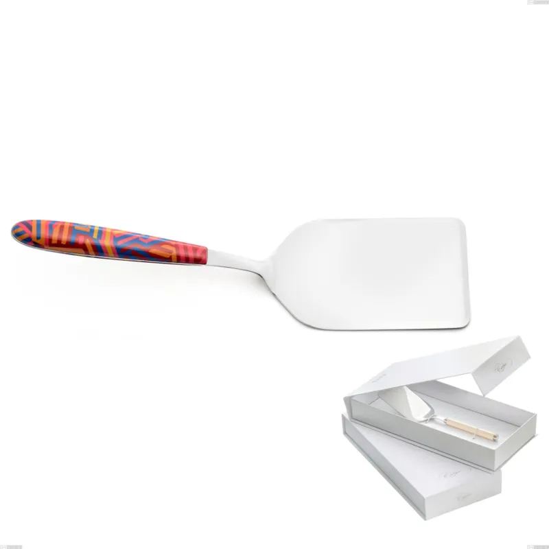 Bestseller Confezione a libro 1 pezzo pala lasagne vero linear, acciaio 18.0 nickel free, manicatura pbt sublimato acciaio lucido Eme Posaterie