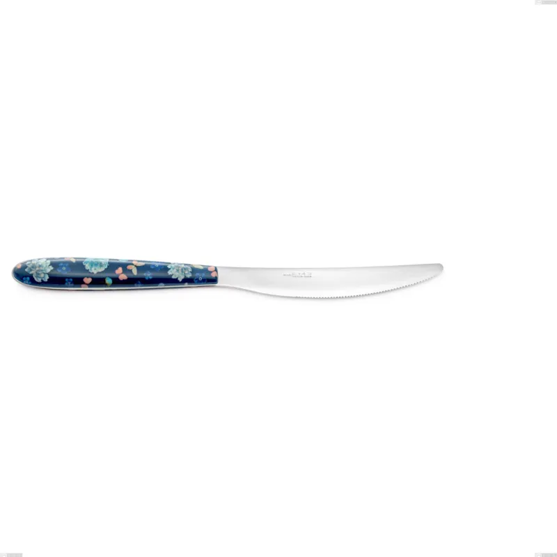 Coltello tavola vero garden, acciaio 18.0 nickel free, manicatura pbt sublimato acciaio lucido, lunghezza 225 mm Eme Posaterie Promozione