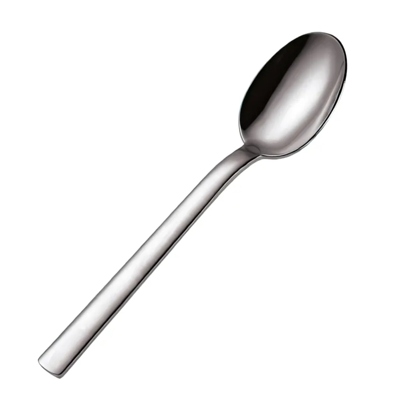 Cucchiaio tavola linea CHEF in Acciaio 18/10 (AISI 304) lunghezza 206 mm, spessore 4,0 mm, finitura inox lucido lavabili in lavastoviglie Eme Posaterie Offerta Lampo
