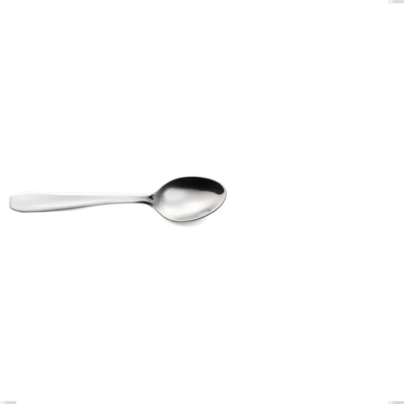 Economico Cucchiaino caffè Linea ECO linea in Acciaio 18/0 (AISI 430) lunghezza 130 mm, spessore 1,5 mm, finitura inox lucido lavabili in lavastoviglie Eme Posaterie