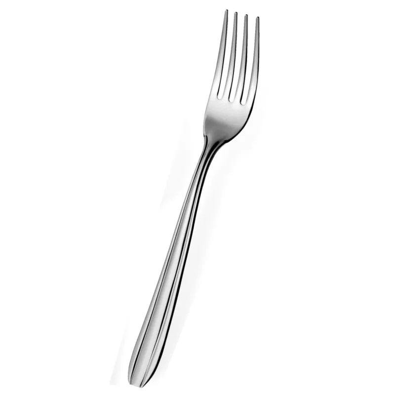 Forchetta tavola SONIA, in Acciaio 18/0 (AISI 430) lunghezza 2,00 mm, spessore 1,5 mm, finitura inox lucido lavabili in lavastoviglie Eme Posaterie Popolare