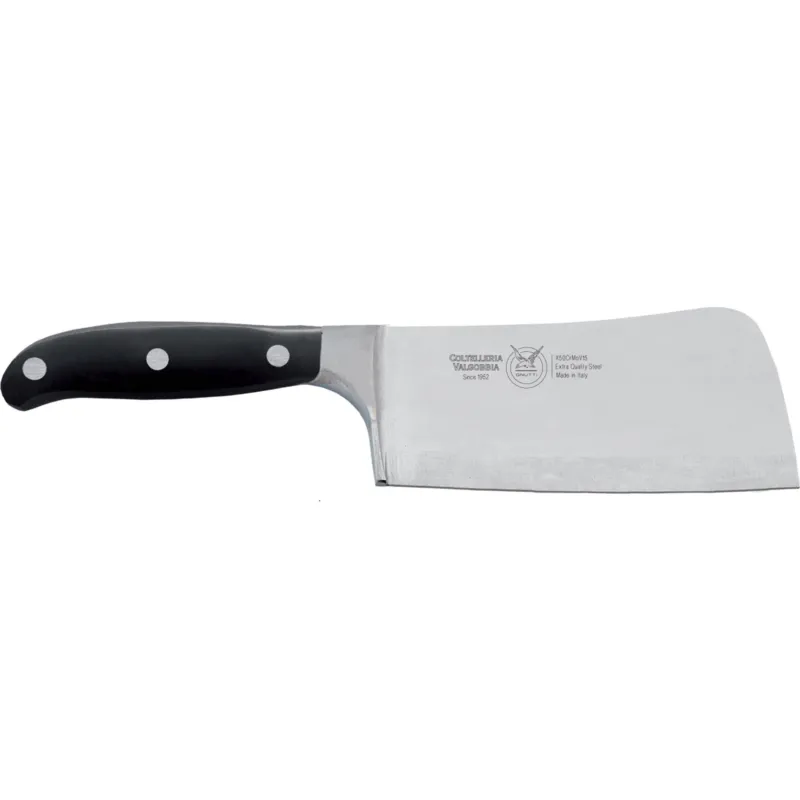 Manaretta in acciaio Forgiato con manico in legno di frassino cm 15 kg 0,600, , in acciaio W.Nr.1.4116 utilizzata particolarmente nella rottura di ossa o parti di animali colore Nero Coltelleria Valgobbia Promozione