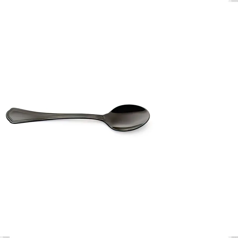 Compra Online Cucchiaino caffè Domus Black , Acciaio 18/10 trattamento PVD, spessore 3 mm, lunghezza 142 mm Eme Posaterie