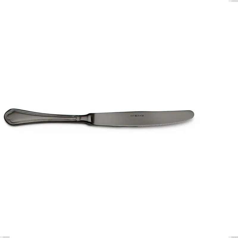 Coltello frutta Domus Black , Acciaio 18/10 trattamento PVD, spessore 3 mm, lunghezza 217 mm Eme Posaterie Compra Online