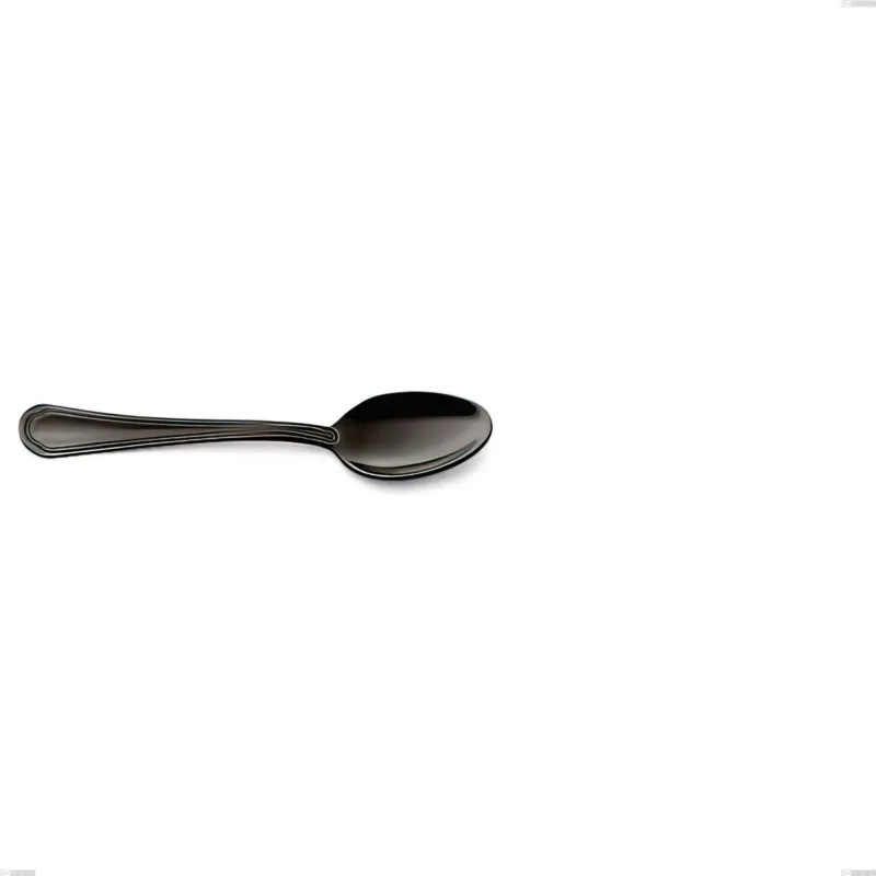 Compra Oggi Stesso Cucchiaino moka Domus Black , Acciaio 18/10 trattamento PVD, spessore 3 mm, lunghezza 115 mm Eme Posaterie