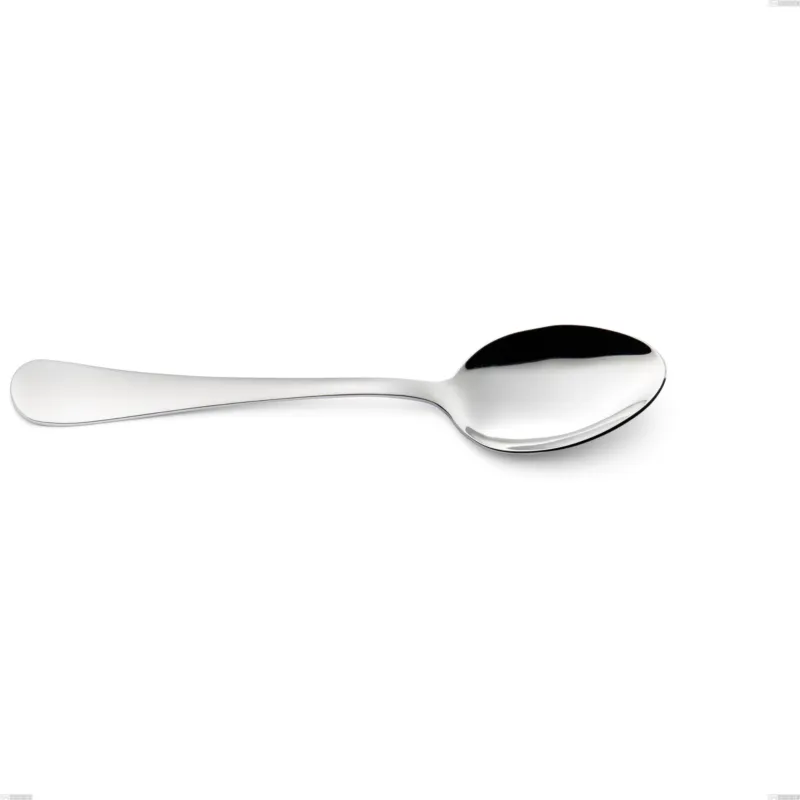 Reso Gratuito Cucchiaio tavola Milano inox 18/10 , Acciaio inox 18/10 (AISI304) lucido a specchio , spessore 2.5 mm, lunghezza 205 mm Eme Posaterie
