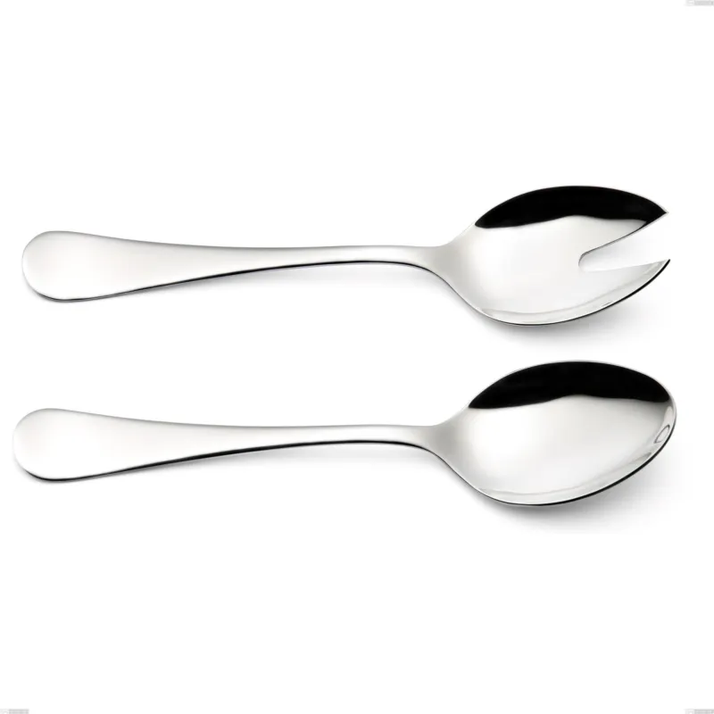 Must-Have Coppia insalata Milano inox 18/10 , Acciaio inox 18/10 (AISI304) lucido a specchio , spessore 2.5 mm Eme Posaterie