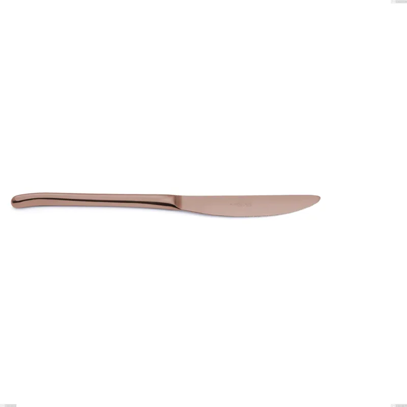 Subito Disponibile Coltello frutta Venice Copper Bronze, Acciaio Inox 18-10 trattamento pvd bronzo, spessore 4 mm, lunghezza 220 mm Eme Posaterie